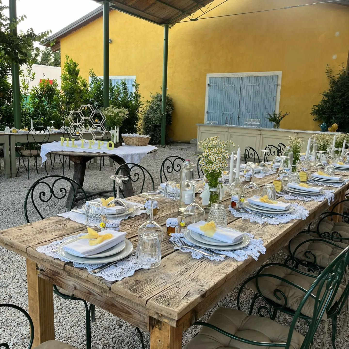 allestimento per battesimo