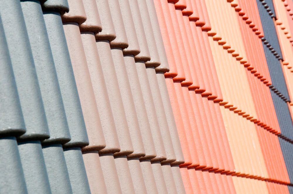Different selection of tiles for roofing — Qualified Roofer in Canberra