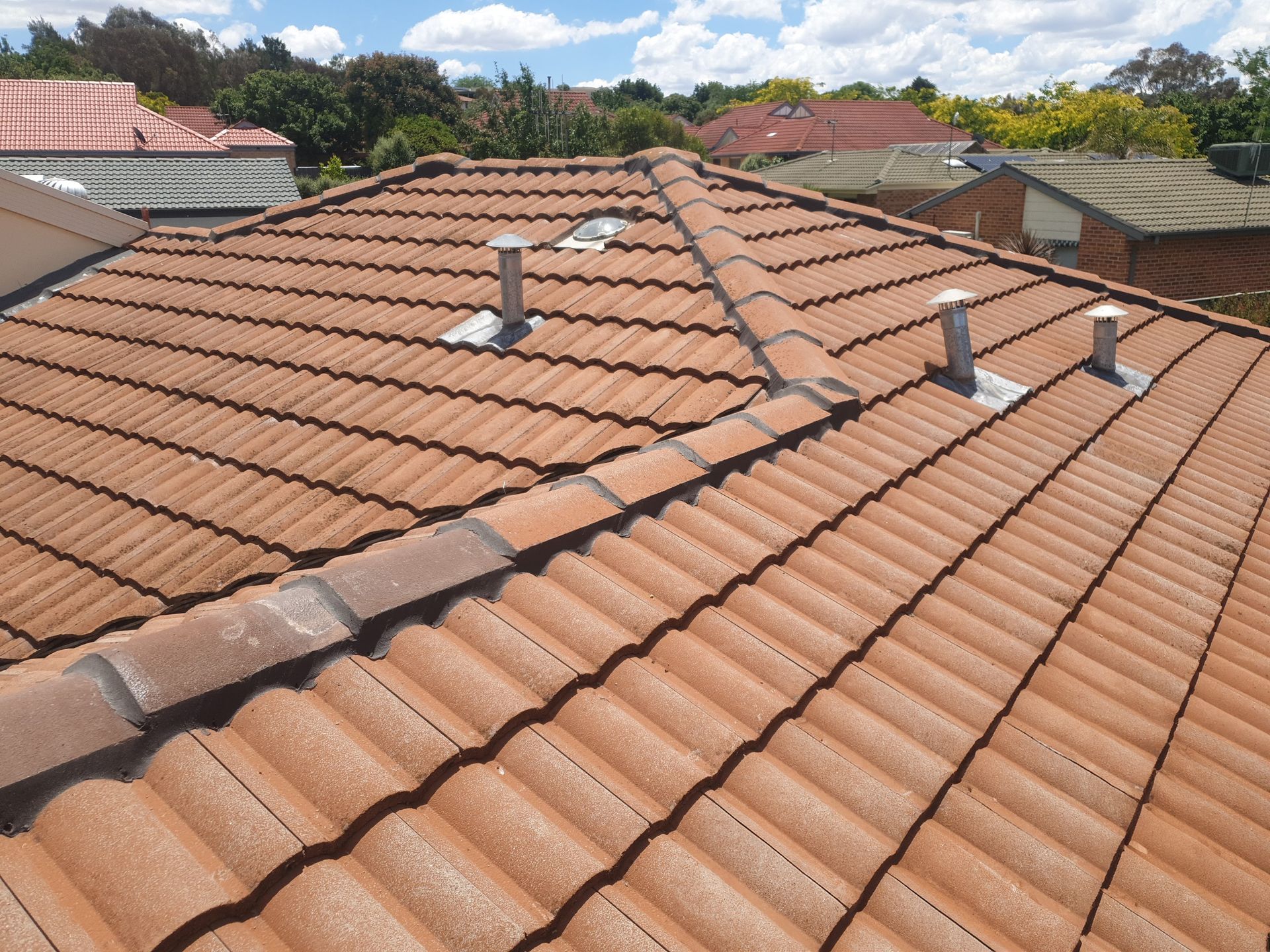 Ventilation on top of the roof — Qualified Roofer in Canberra