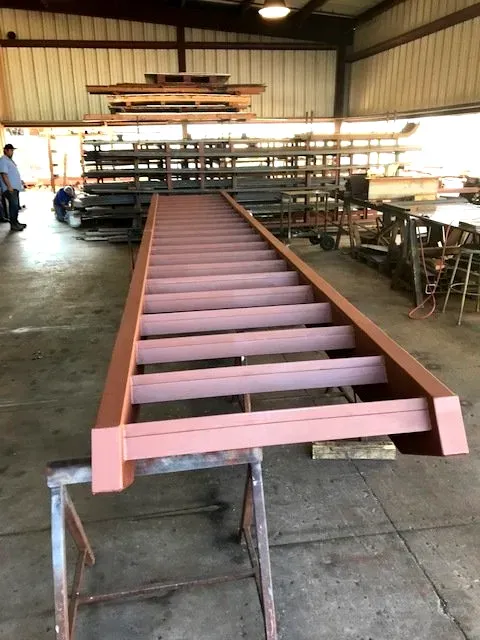 Fabricated steel staircase — Kailua Kona, HI — Incom Inc