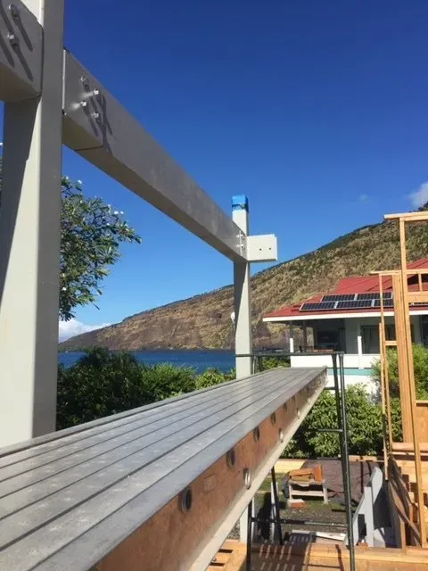 Column splicing #2 — Kailua Kona, HI — Incom Inc