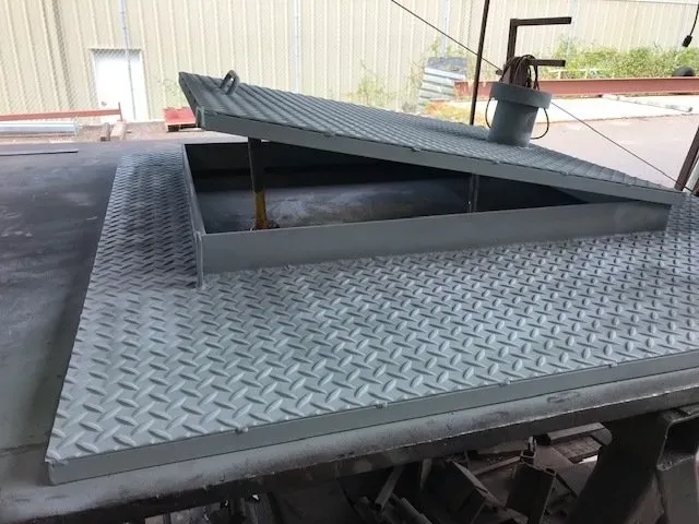 Custom gray hatch door — Kailua Kona, HI — Incom Inc