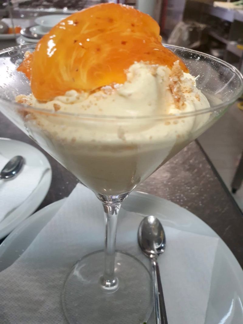 dessert in una coppa