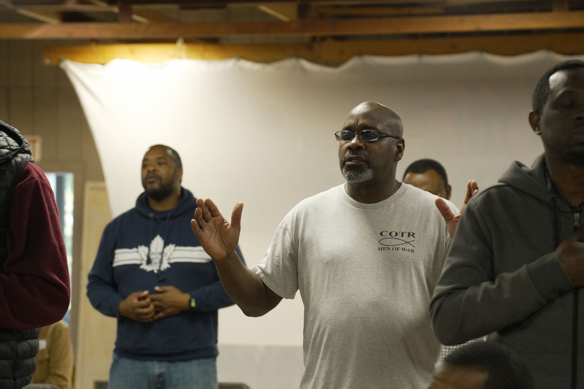 COTR Men's Ministry on retreat