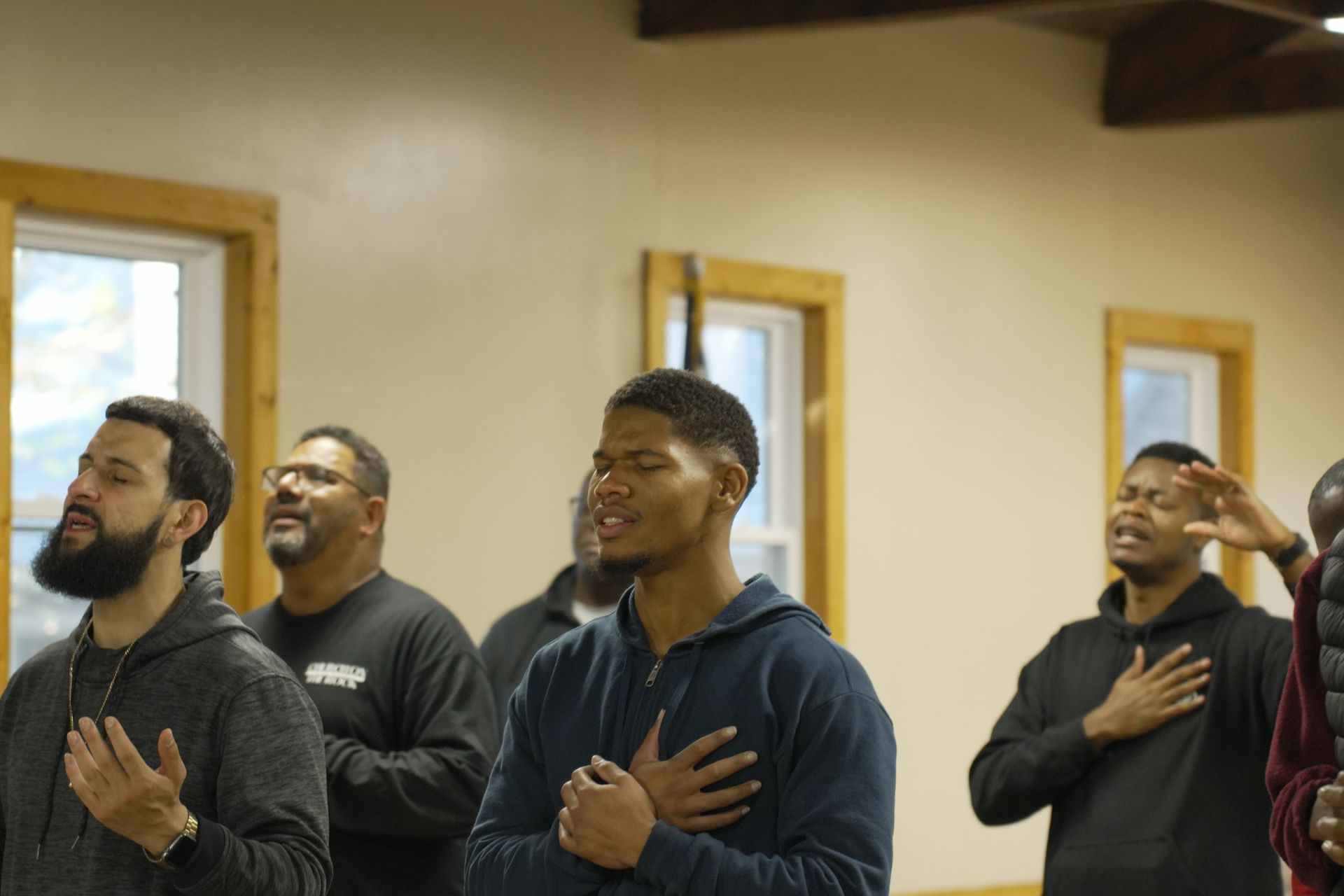 COTR Men's Ministry on retreat