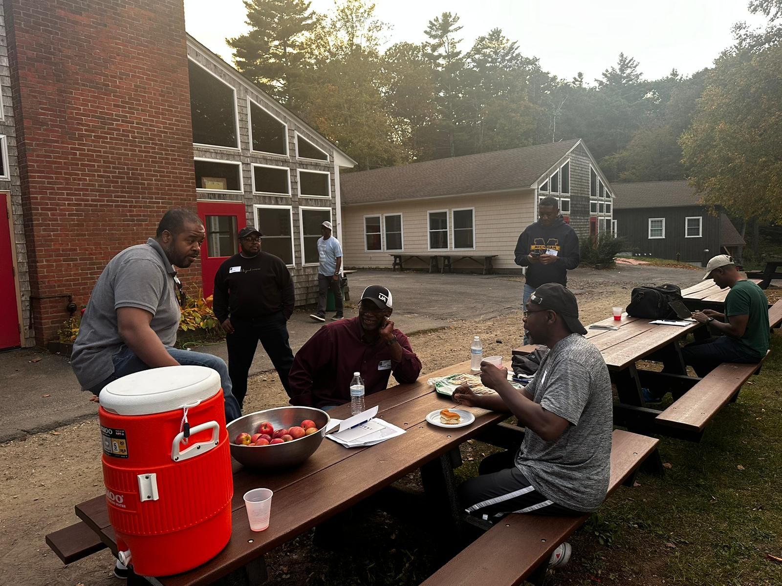 COTR Men's Ministry on retreat