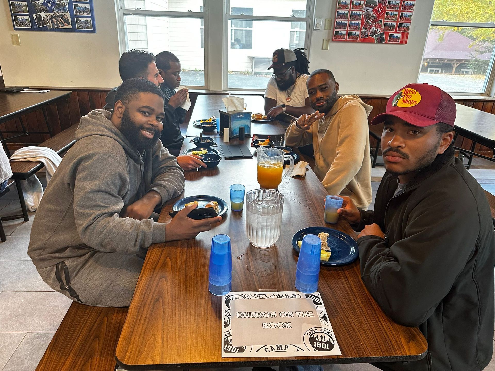 COTR Men's Ministry on retreat