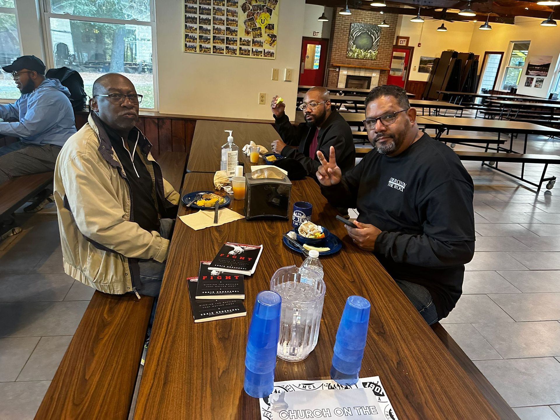 COTR Men's Ministry on retreat