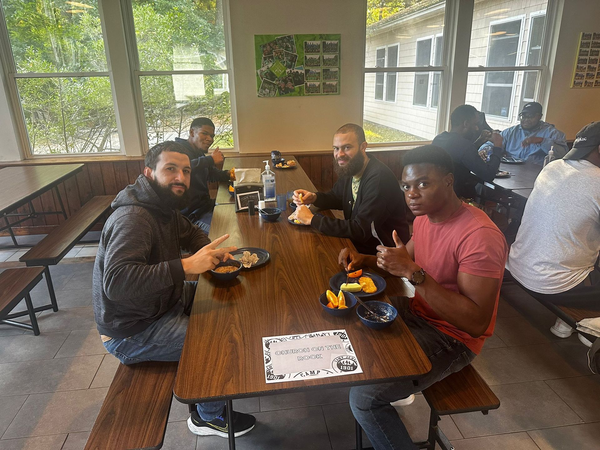 COTR Men's Ministry on retreat