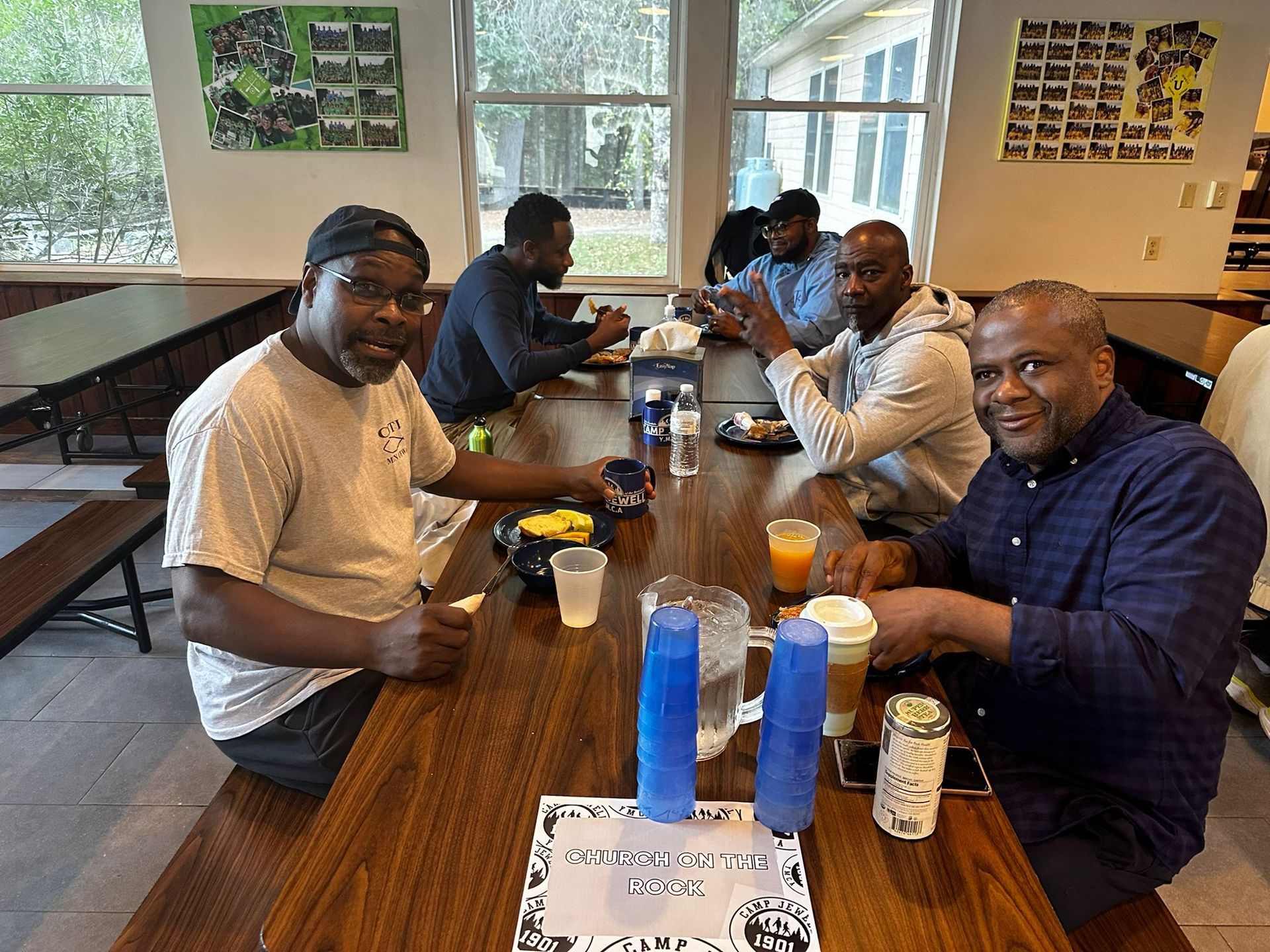 COTR Men's Ministry on retreat