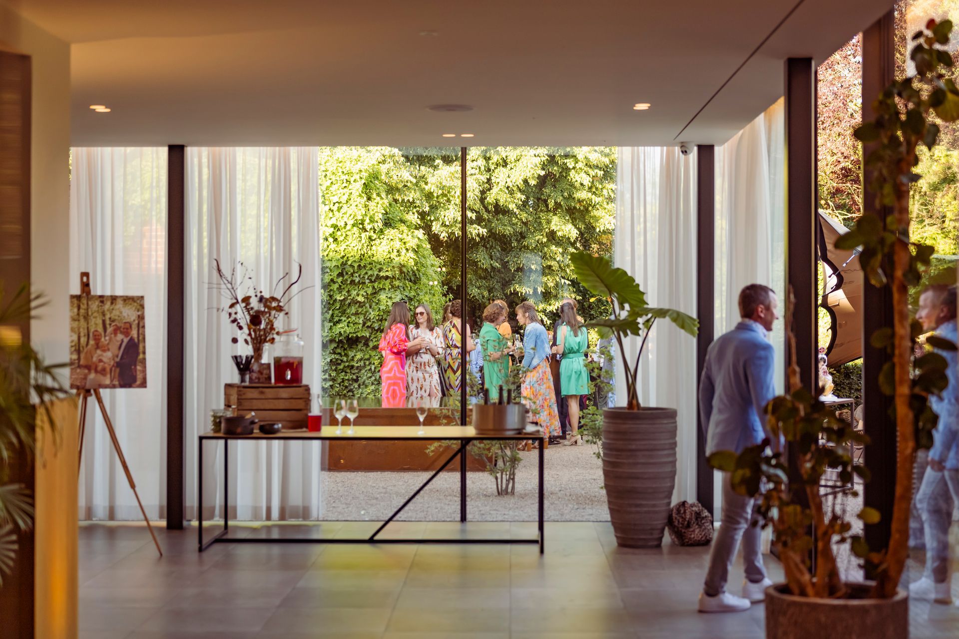 Galerij bij feestzaal t'Hoornaerts in Izegem, Kachtem