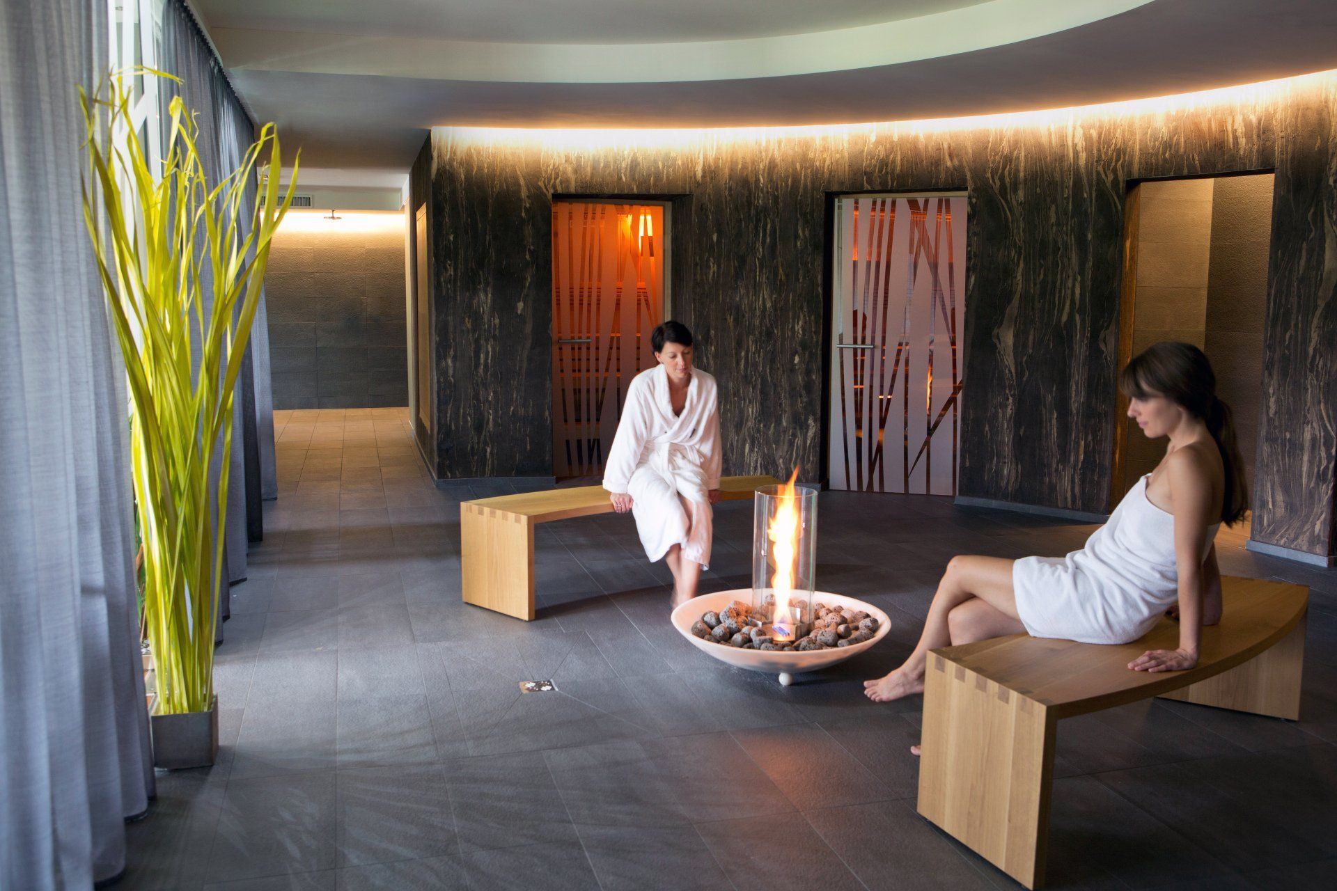 Saunabereich des Hotels Ritzenhof  © Catherine Stukard