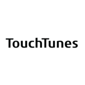 TouchTunes logo in black text on a white background.