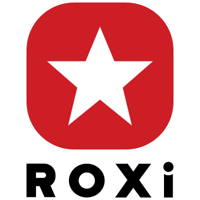 Red square with rounded corners, containing a white star. 