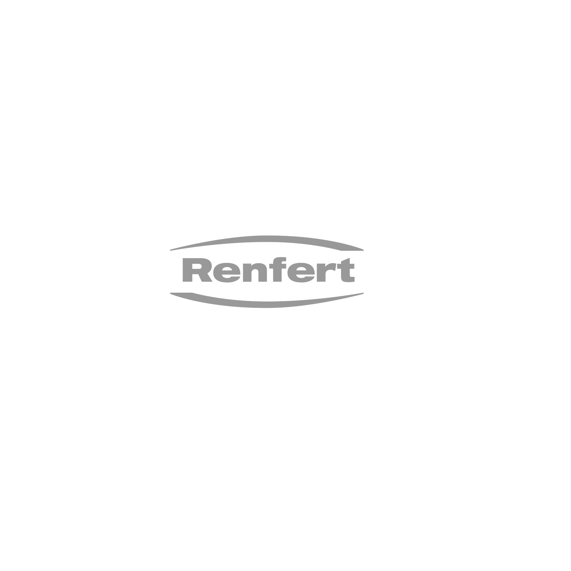 A renfert logo on a white background.