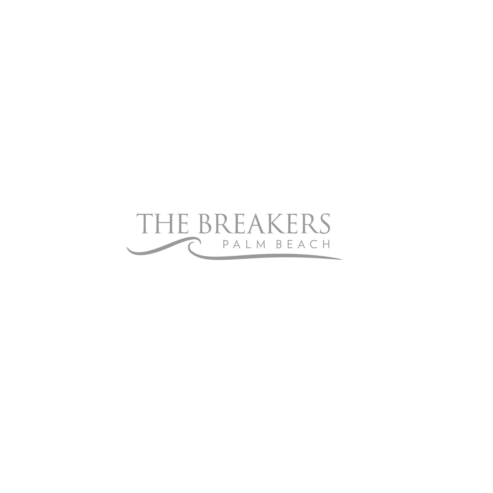 The breakers palm beach logo on a white background.