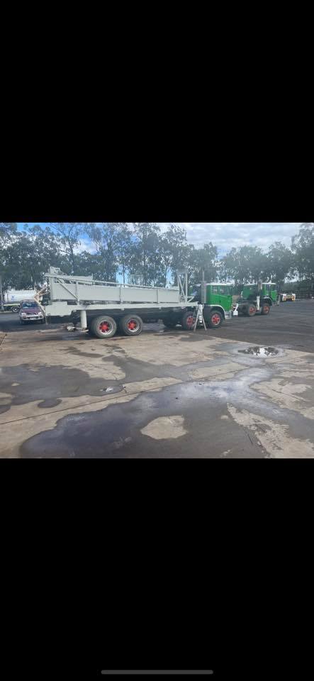 Vehicles Parked On Drilling Site — Drilling in Gatton, QLD