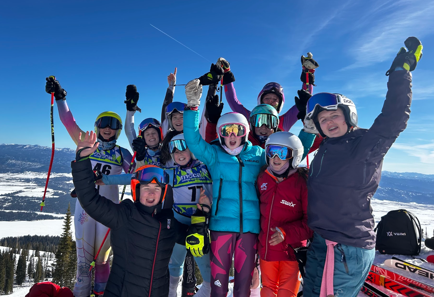 U14s enjoying the sun