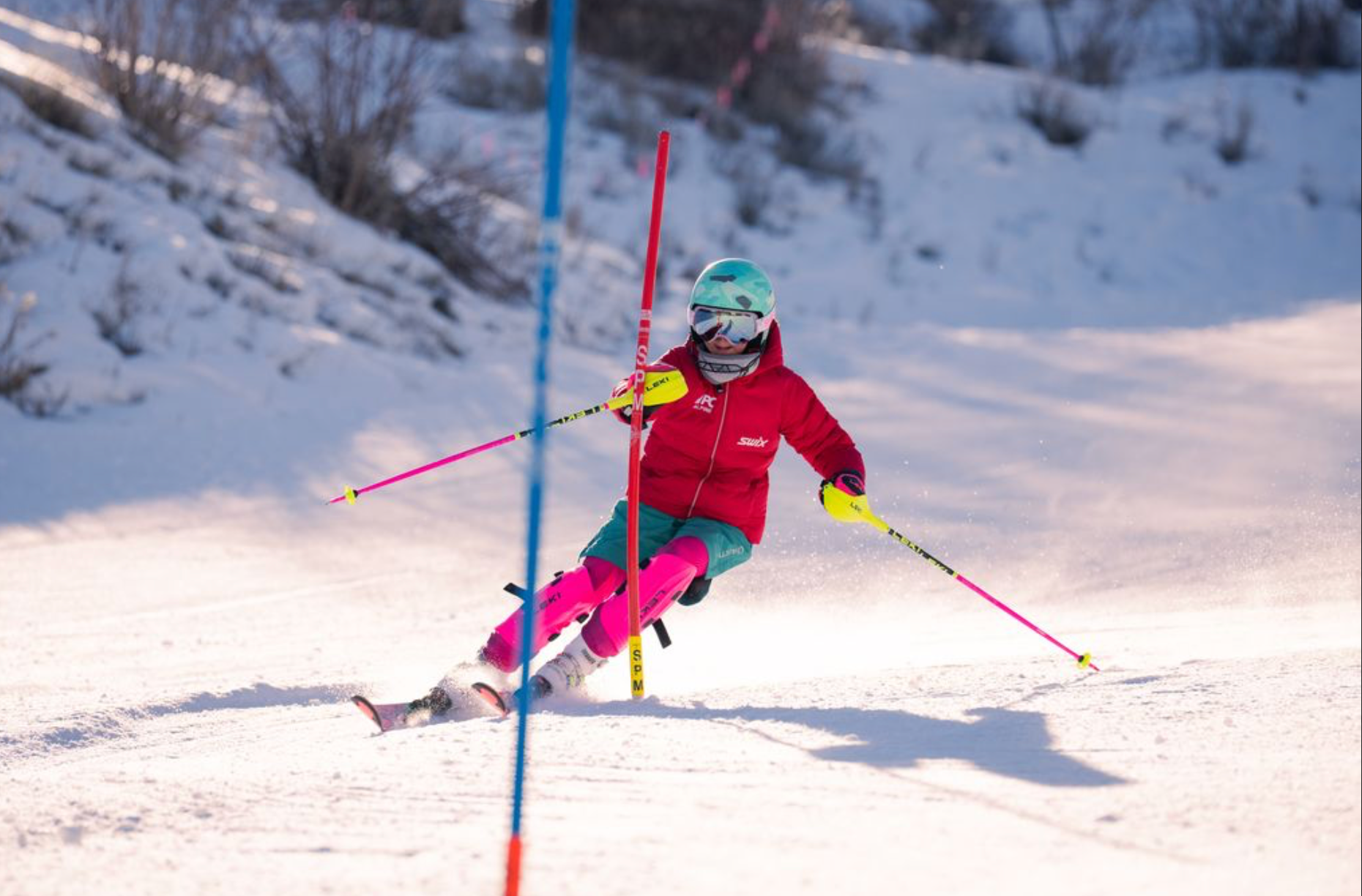 U12s getting some great slalom training on Payday