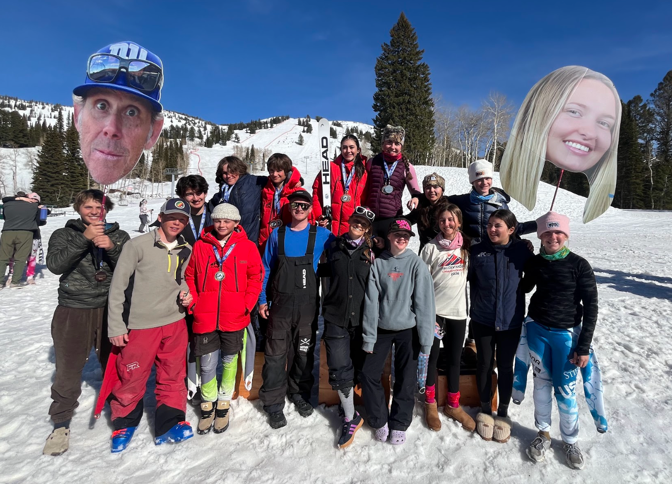 The Tri-d's crew at Targhee