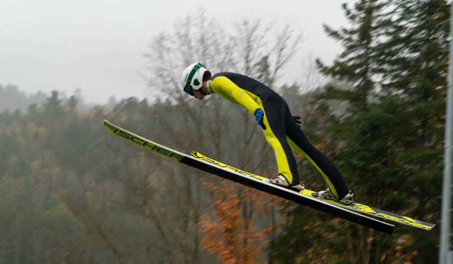 Jumping in Steamboat, CO