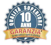 10 anni di garanzia