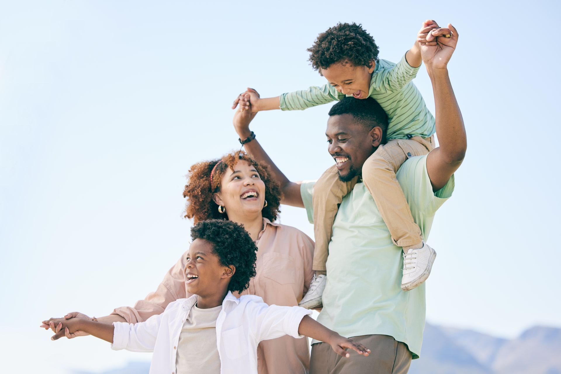 Family on vacation — life insurance keeps your plans protected