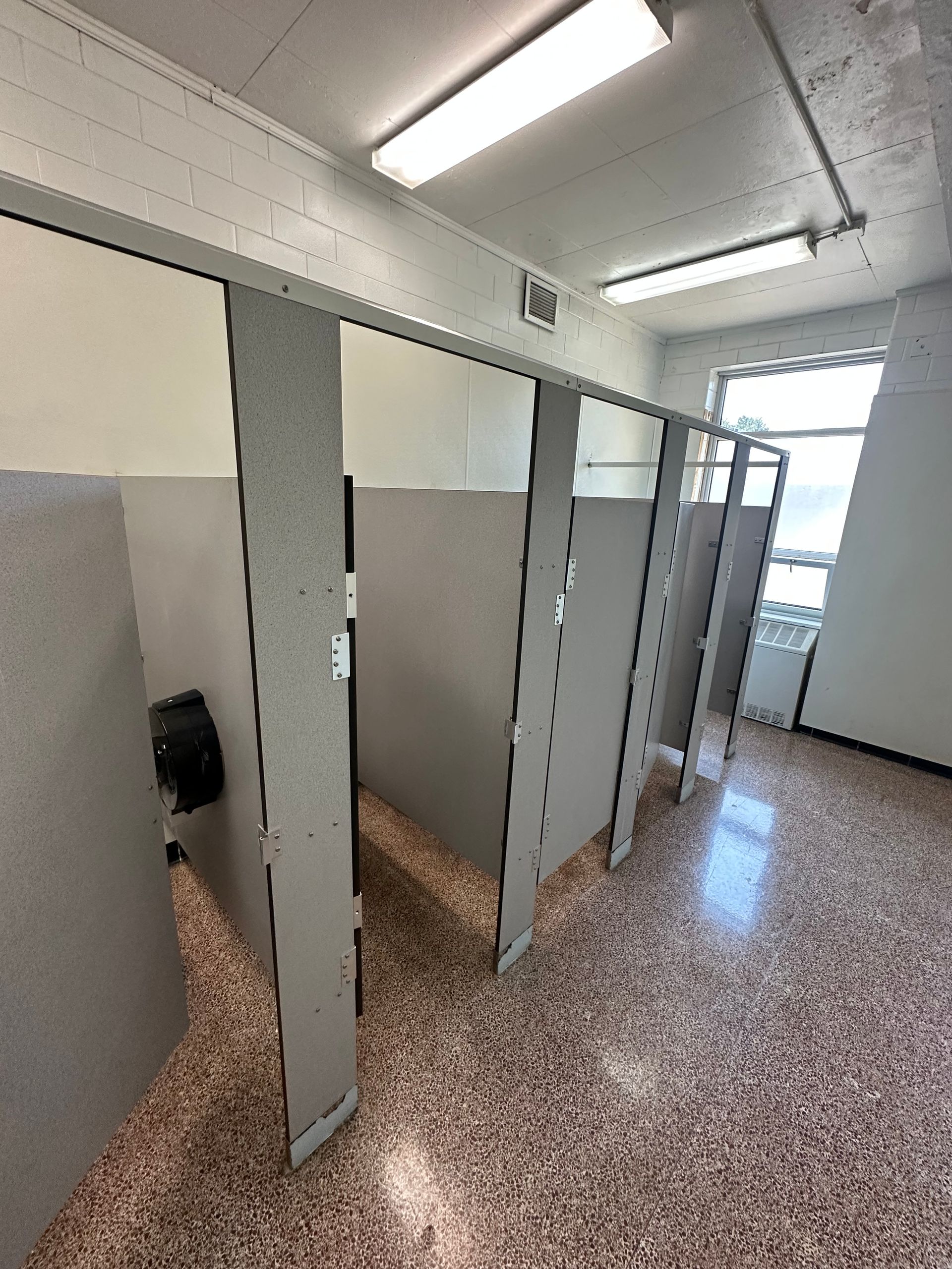 Kokopelli Company Bathroom Partition Installation Northeast Ohio