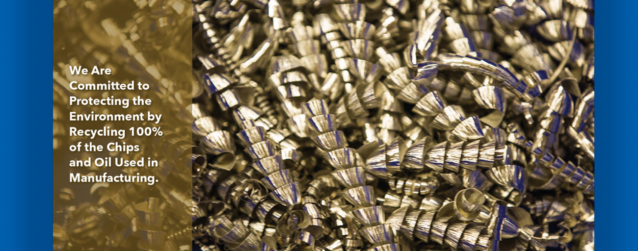 A close up of a pile of gold shavings on a blue background.