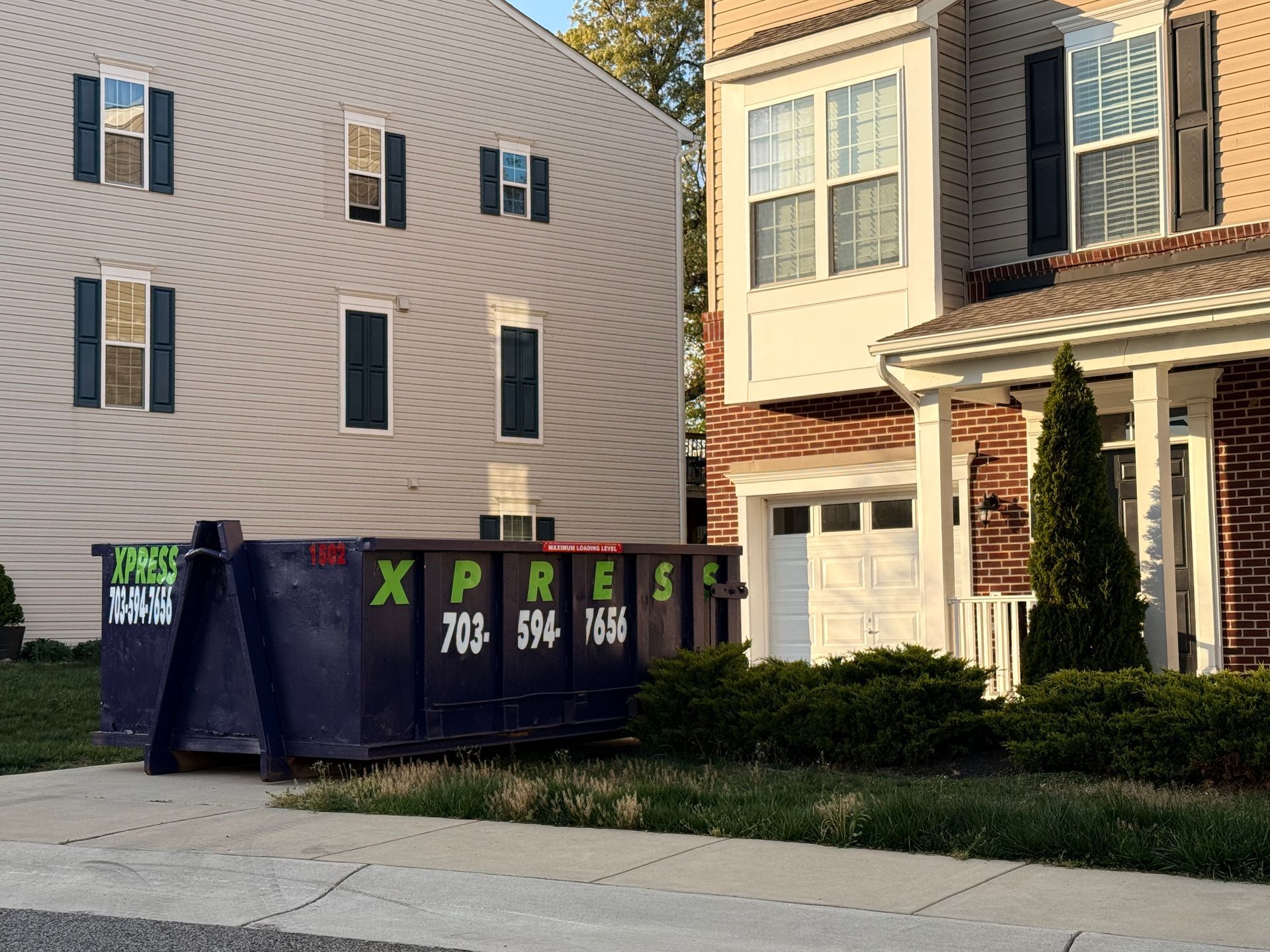 15 yard dumpster delivery Prince William County VA