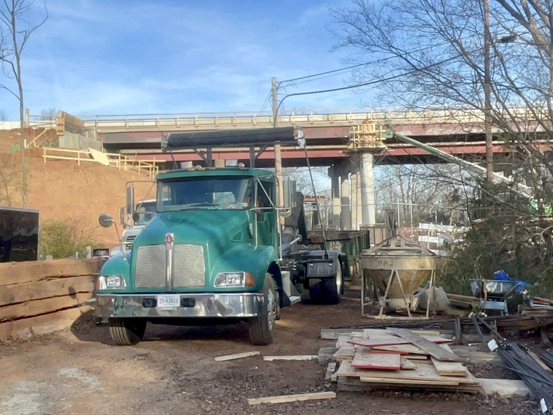 Same-day dumpster delivery in Fauquier County by Xpress Dumpster Rentals