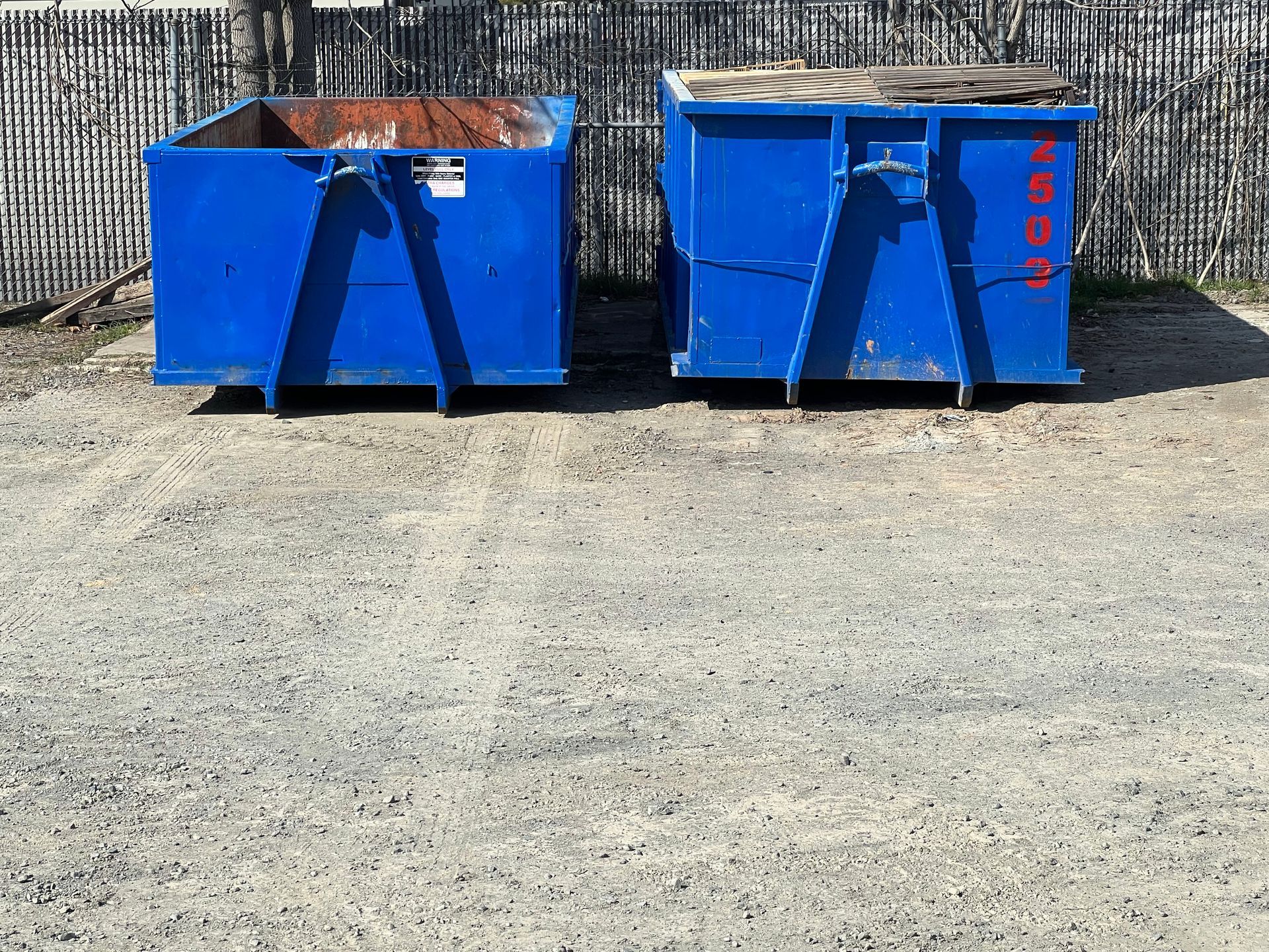 Commercial Construction Roll Off Dumpster