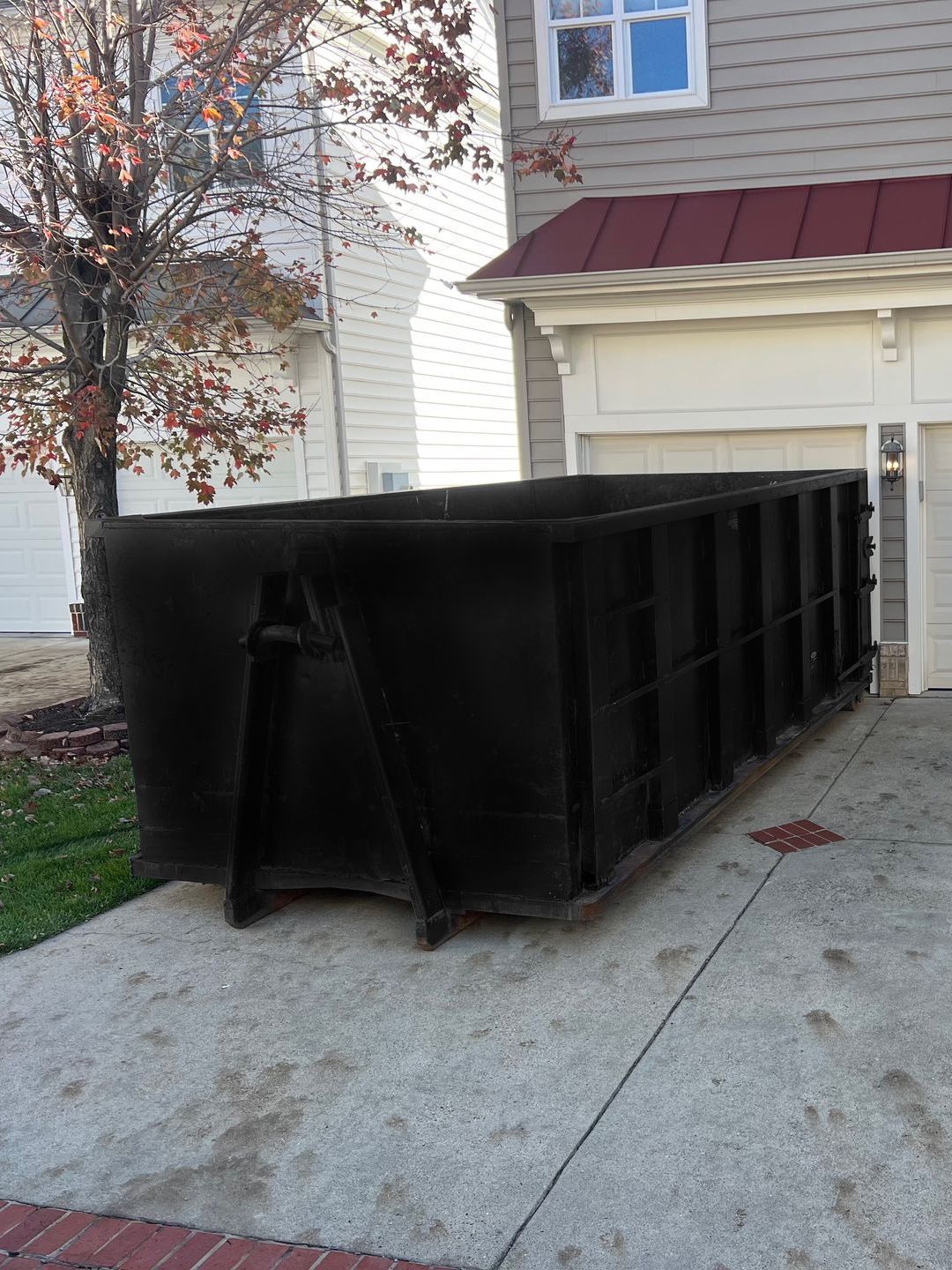 20 yard dumpster delivered in Braemar for kitchen renovation