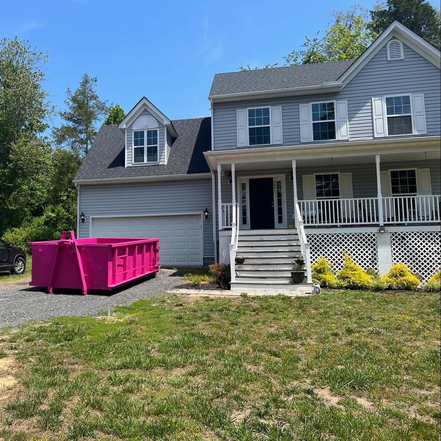 Pink Dumpster Rental in Culpeper VA