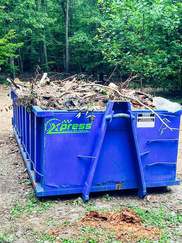 yard dedris dumpster