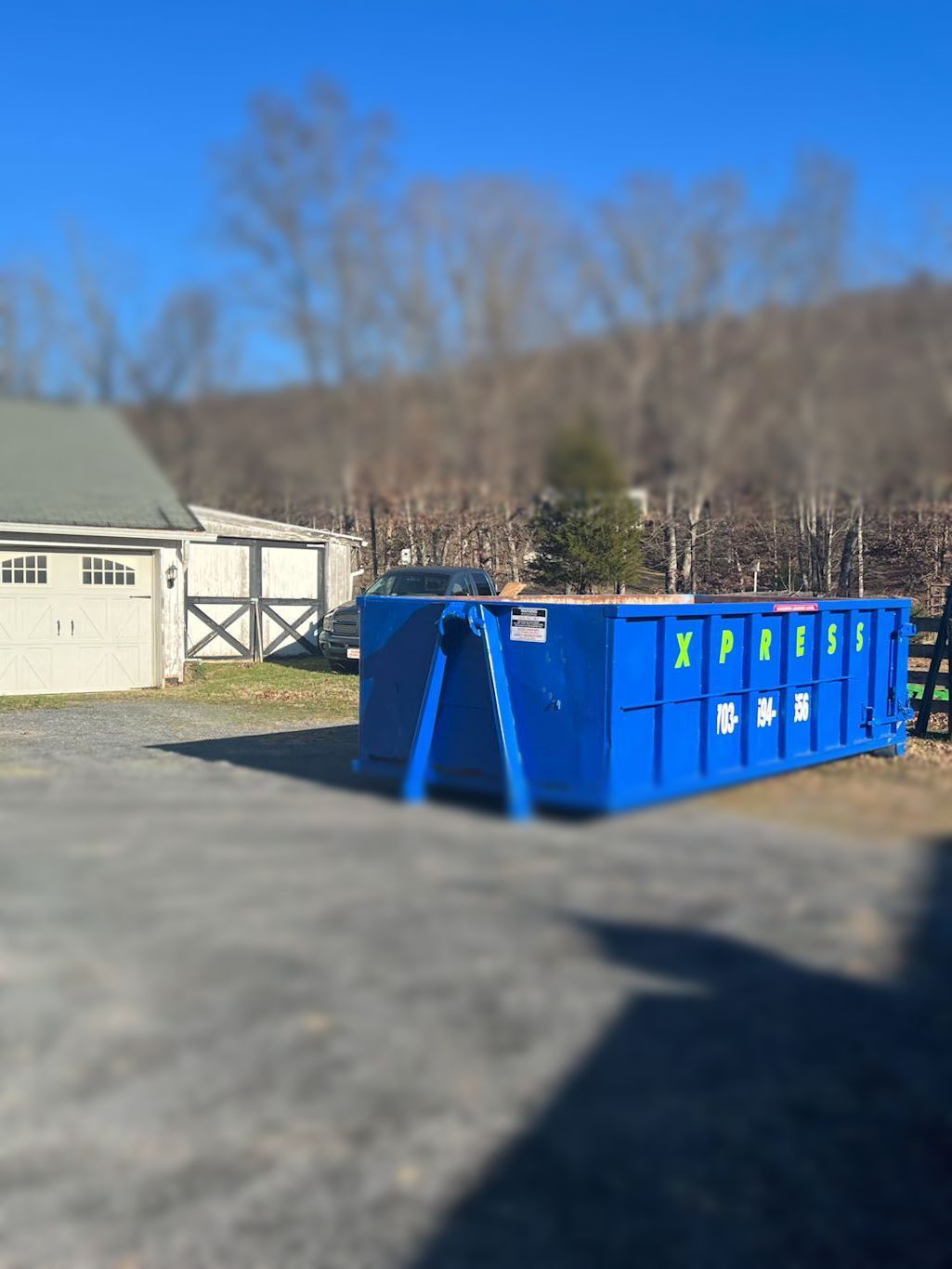 Dumpster Rental Sizes & Pricing Fauquier County, VA