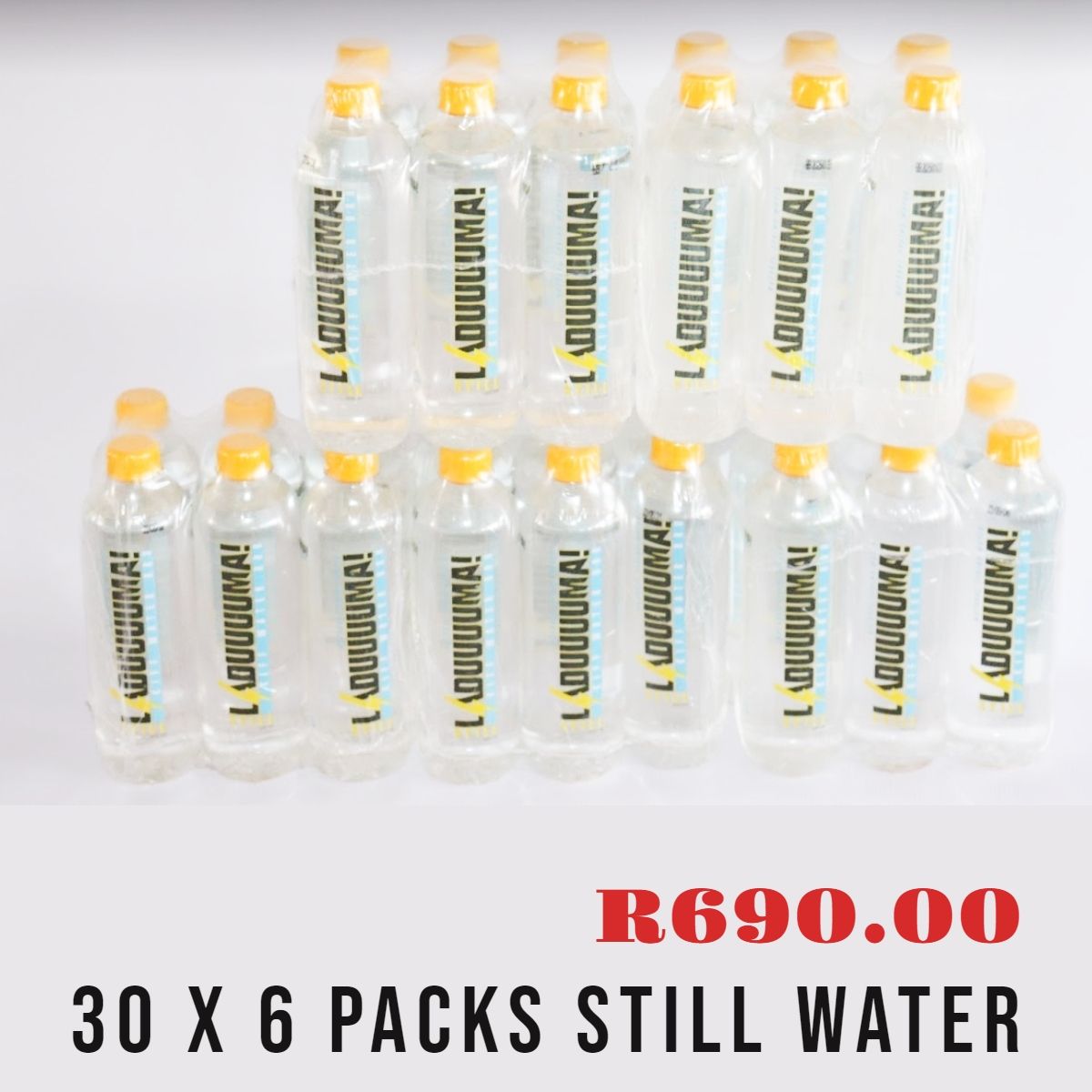 500ml still bottled water