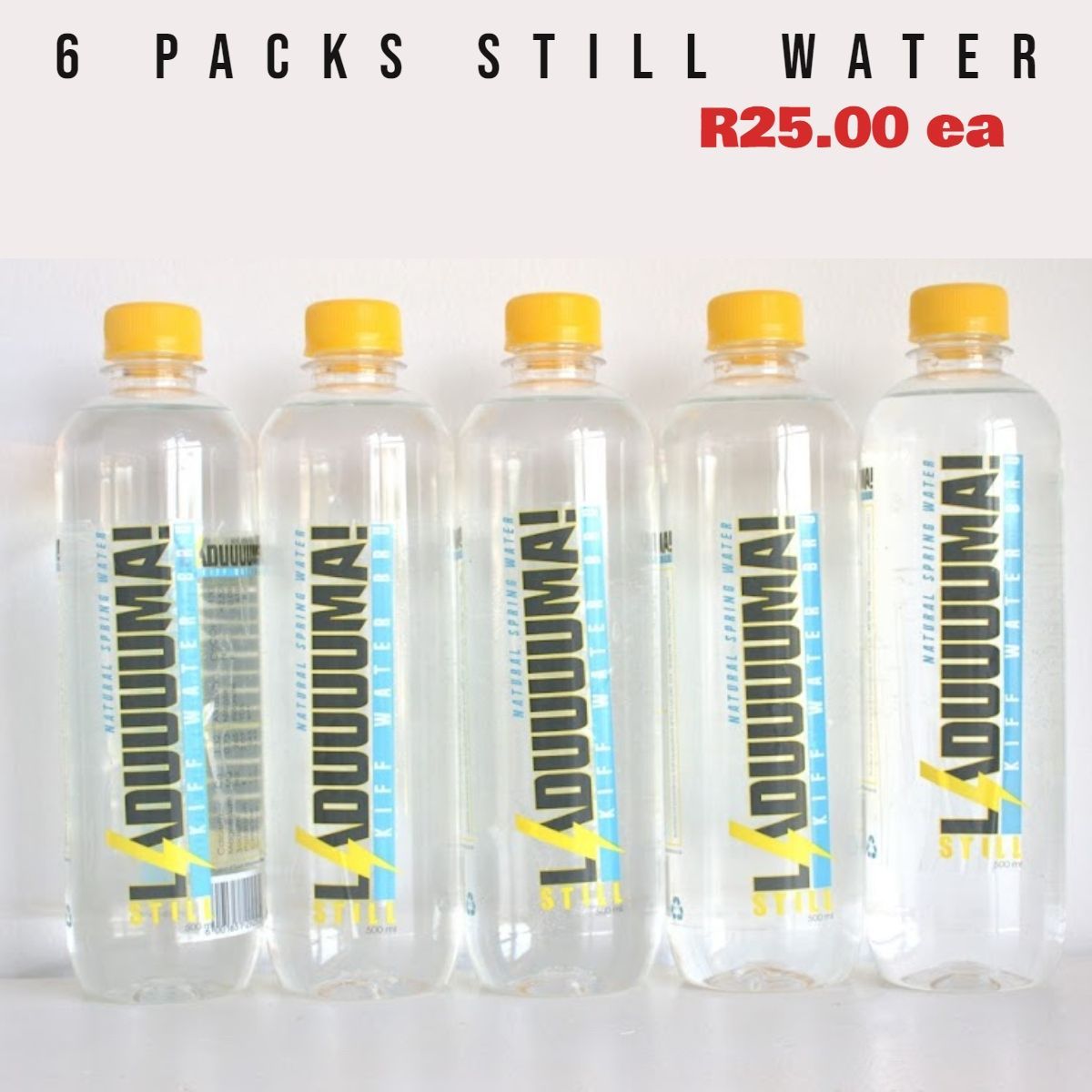 still bottled water