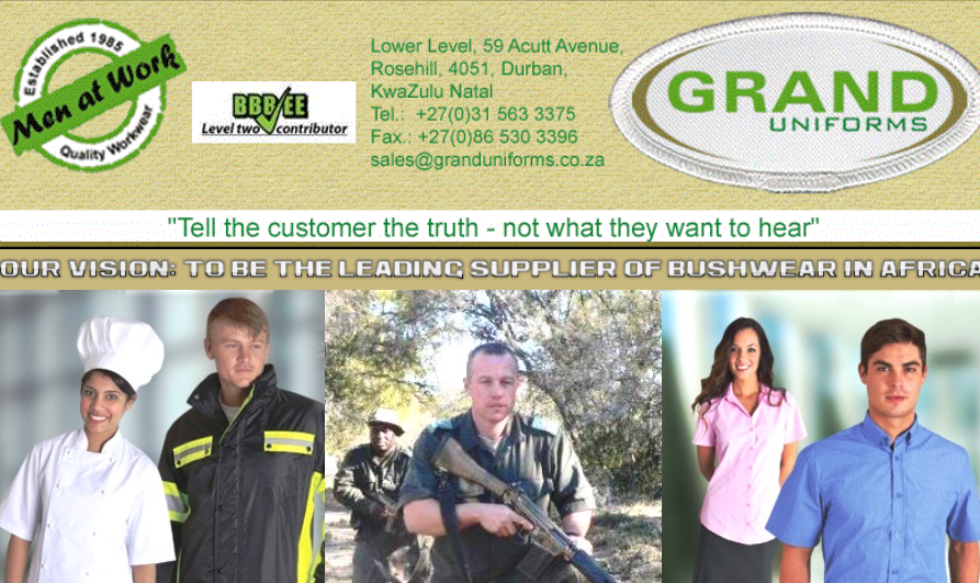 Grand Uniforms Durban North