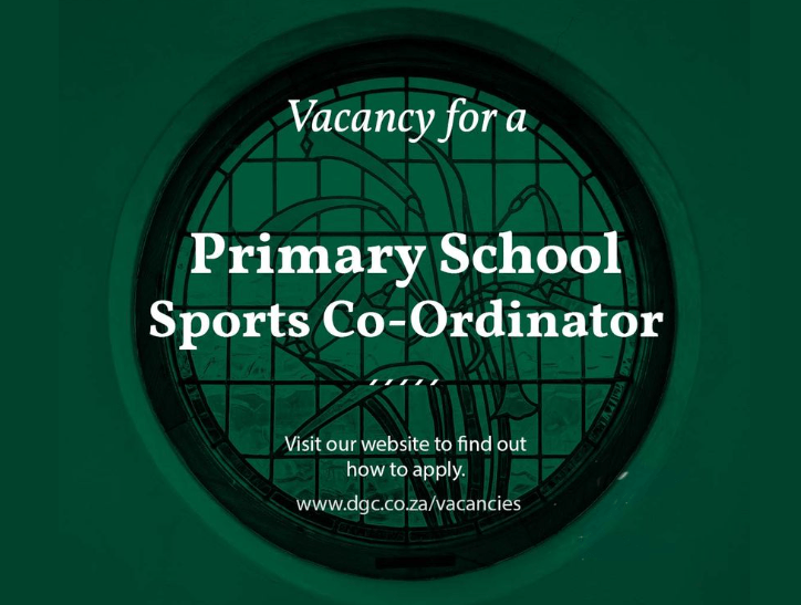 Durban Sports Co Ordinator Vacancy @DGC