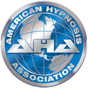 The logo for the american hypnosis association