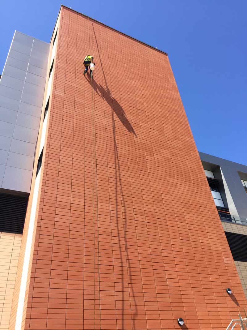 guy on wall
