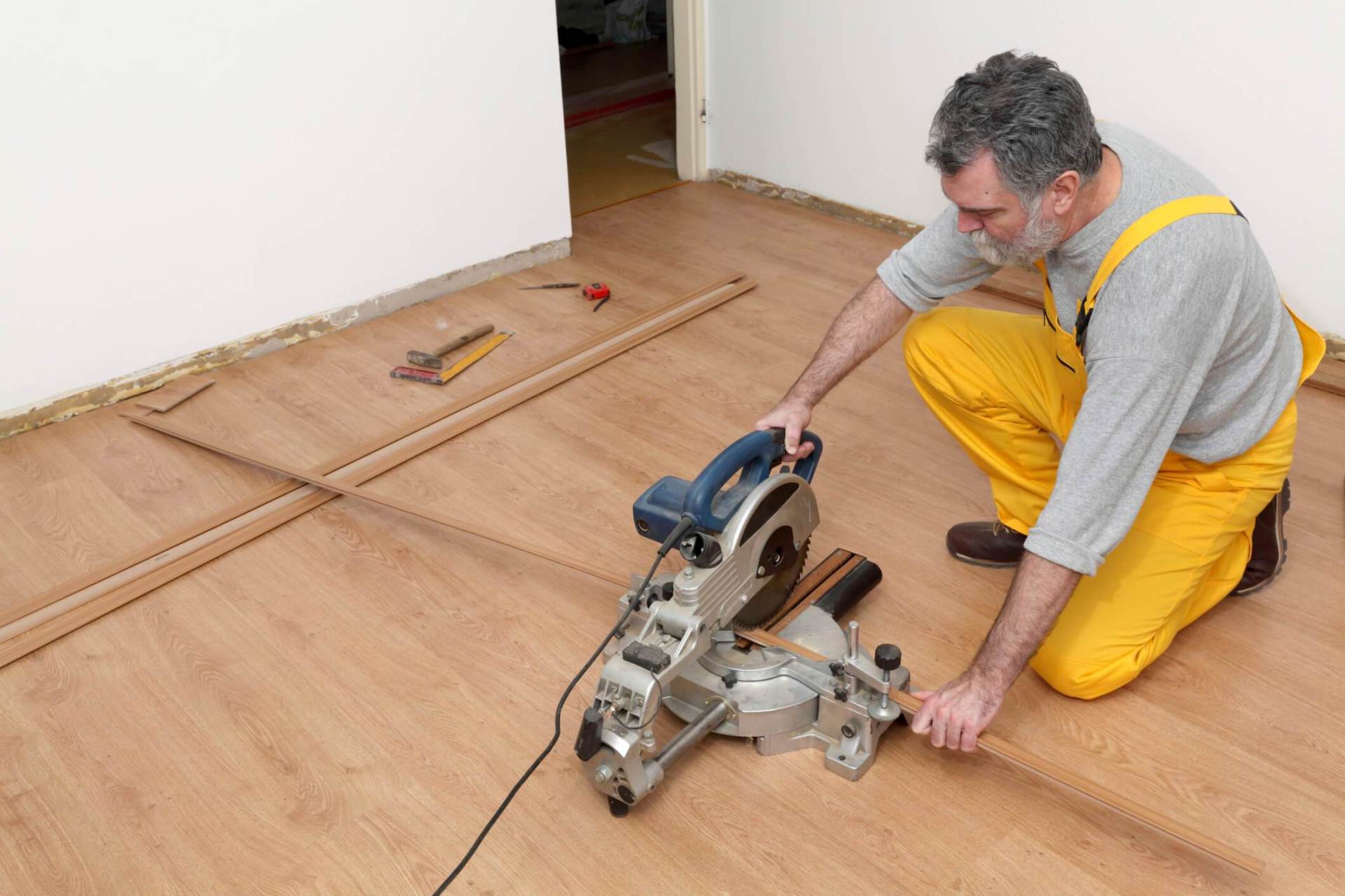 Repairing Hardwood Flooring and Laminates by Mike Myers Floor Co. in Midlothian, VA