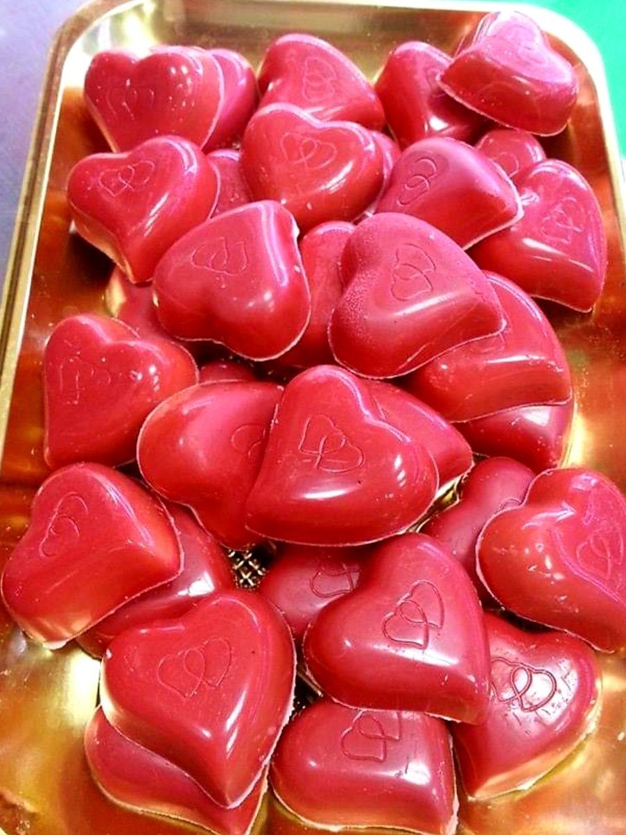 cioccolatini a forma di cuore