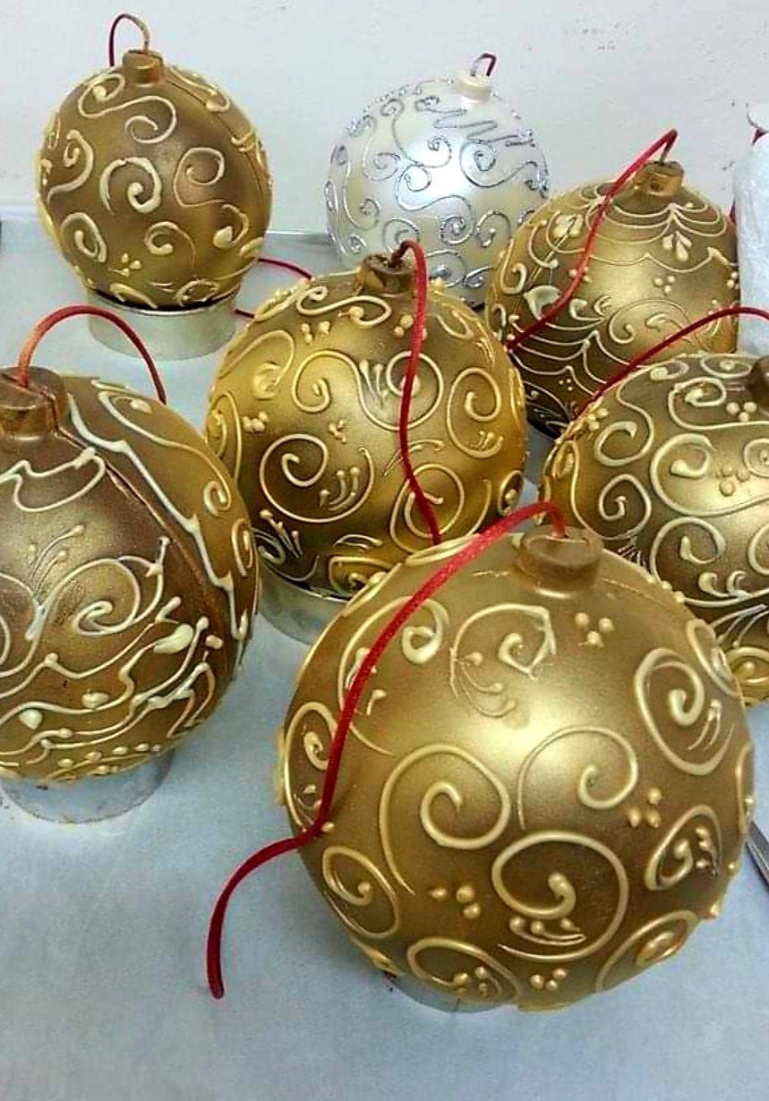 Addobbi natalizi cioccolato