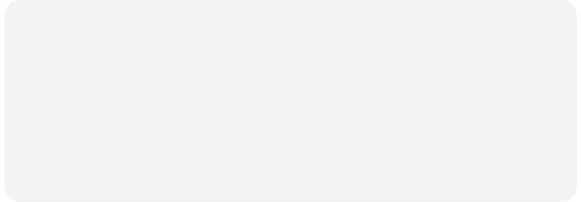 A white rectangle with a rounded corner on a white background.