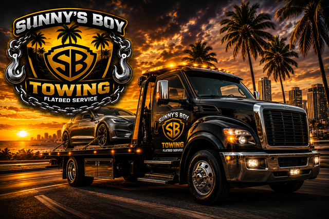 Flatbed towing Manatee Sarasota County FL