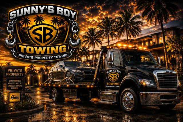 Private property towing Manatee Sarasota FL