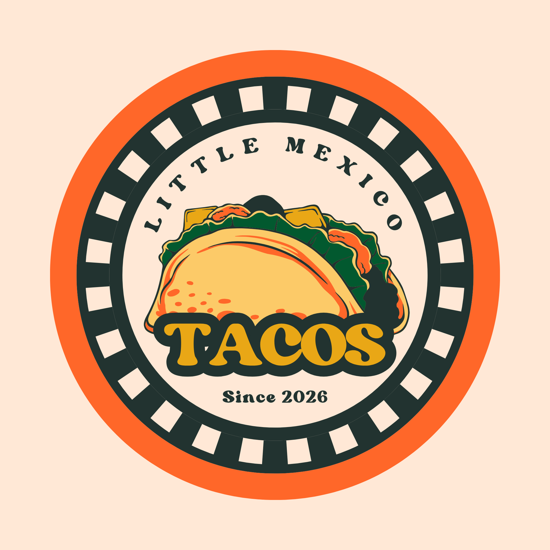 Little Mexico Tacos Food Truck logo