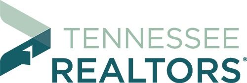 Tennessee REALTORS logo: teal and gray geometric design with the words 